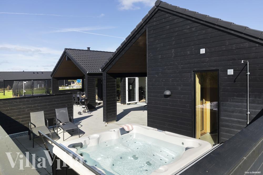 Luksushus nr. 617 har bl.a. et deilig boblebad