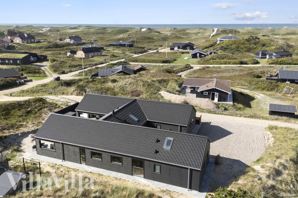 Hus nr. 672 med basseng og plass til 18 personer ligger i Vestjylland.