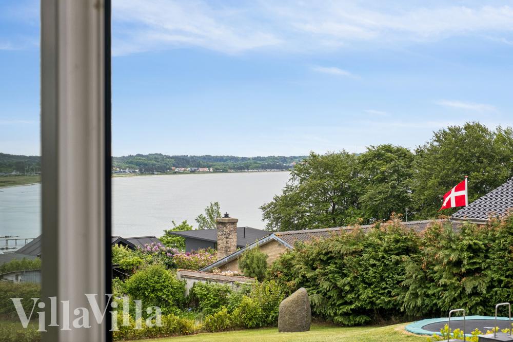 Området rundt Østjylland, hvor luksushus nr. 1022 ligger.